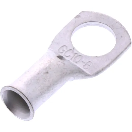 RING CONNECTOR M8 JMP 10.0 mm² uninsulated - Pack of 25 pcs