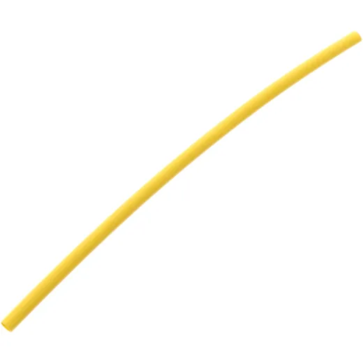 HEAT SHRINK TUBING 2.5MM YELLOW JMP 2:1 SHRINK RATE