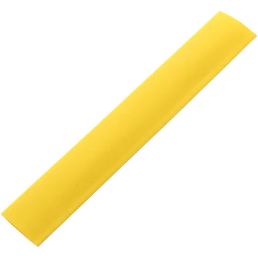 Heat Shrink Tu 9.5mm Yellow for Electrical Applications 2:1