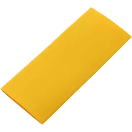 HEAT SHRINK TUBING 26MM YELLOW JMP PACK 10 PIECES