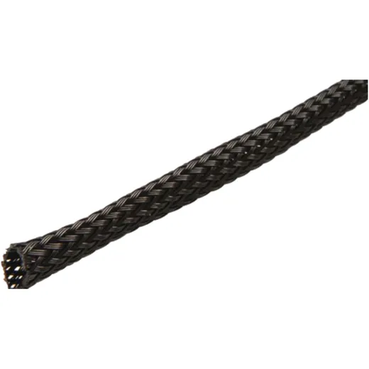 Geflechtschlauch schwarz 5X10 für Motorräder