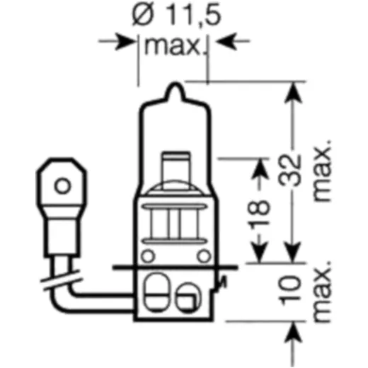 OSRAM Truckstar PRO H3 24V 70W Lampe_0