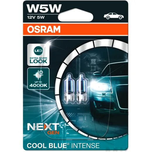 BULB 12V5W2.1X9.5D OSRAM Cool Blue Intense NG