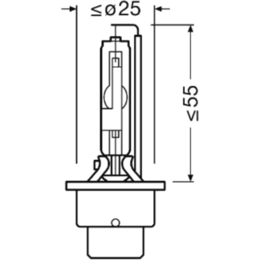 OSRAM Cool Blue Intense Nex GEN 35W D2R Xenon Bulb_1