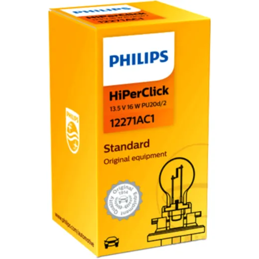 Bulb 12V 16W Yellow for: Mercedes-Benz, VW_0