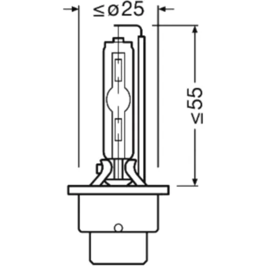 BULB 35W D2S OSRAM DUO Ultra Life for Motorcycles_1