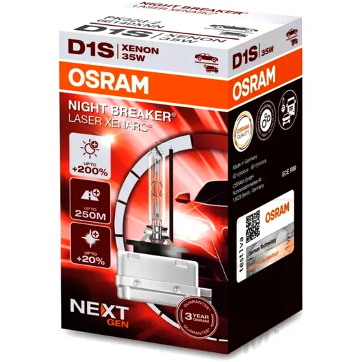OSRAM 35W Xenon Bulb Night Breaker Laser 220