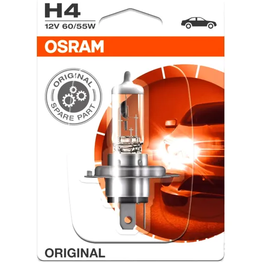 Lampe H4 12V60/55W für Motorräder