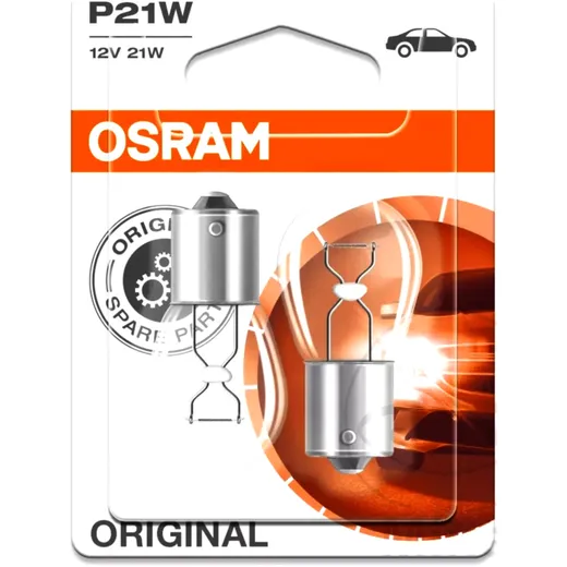 Lampe 12V21W BA15S Osram 2 BLI JMP 1590127 passend für: BMW R, K, C, C1