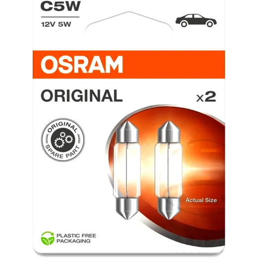 Soffittenlampe 12V 5W SV8.5-8 OSRAM für verschiedene Anwendungen