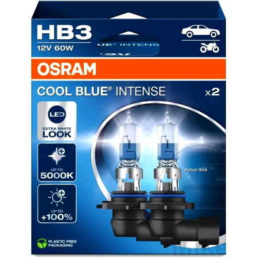 COOL BLUE INTENSE HB3 12V 60W für Osram