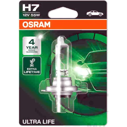 Bulb h7 12v55w single blister pack