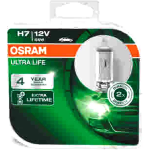 Bulb H7 12V55W duo box ultra life altn 1591270 for: Honda CBR,