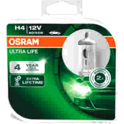 Lampe H4 12V55/60W für PKW Osram Ultra Life_1