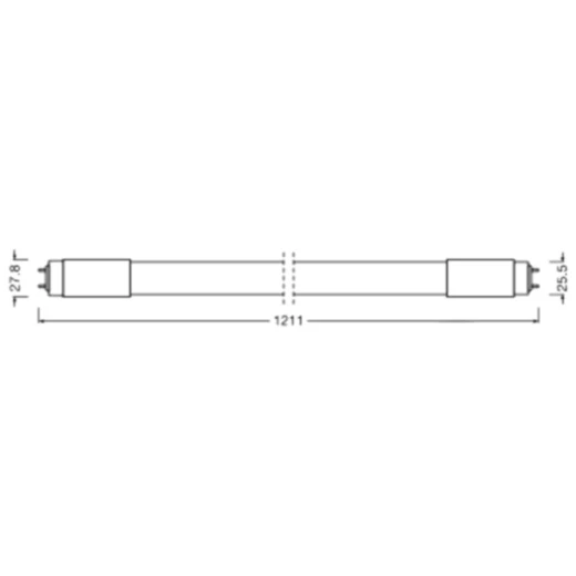 LED T8 Tube 15W 1200 mm for energy-saving lighting_1