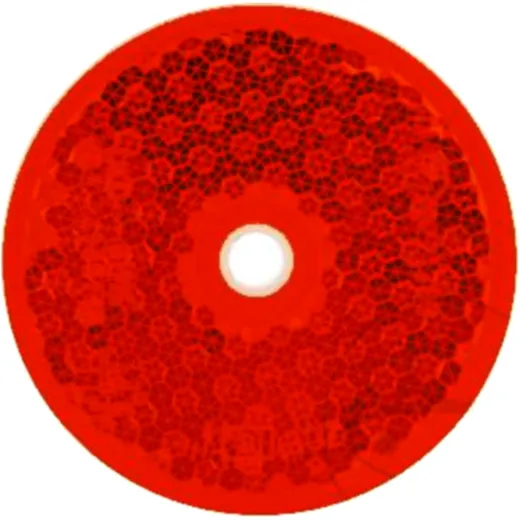 Rückstrahler rund rot ULO