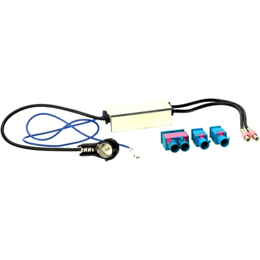 ISO to 2 Fakra Antenna Adapter including Dual Fakra