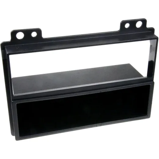 2-DIN Radioblende in Schwarz mit Ablagefach for Ford