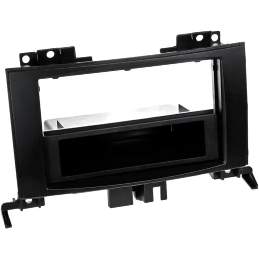 RADIOBLENDE 2-DIN BLACK WITH FACH 1940423
