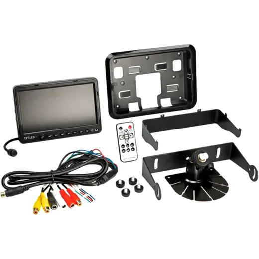 7-Inch Universal Monitor 16:9 / 4:3 with Guidelines for Motorbi