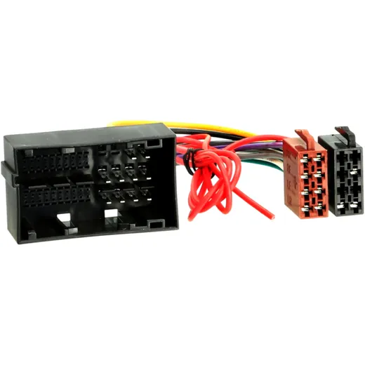 ISO Adapter Cable for Alfa Romeo, Citroen, Dodge, Fiat, Jeep and Peugeot