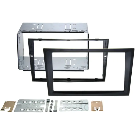Radioblende 2-DIN schwarz für Opel/Renault/Subaru/Suzuki