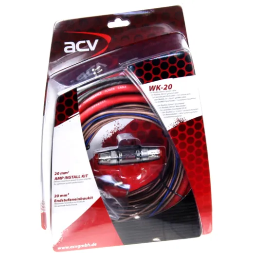 Amplifier Installation Kit 20 mm² incl. Speaker Cable_0