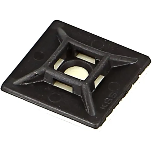 Adhesive Base for Cable Ties Black