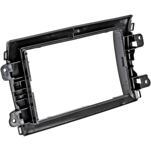 2-DIN Radioblende für Fiat Ducato 8 (11/2021-2023) schwarz_0