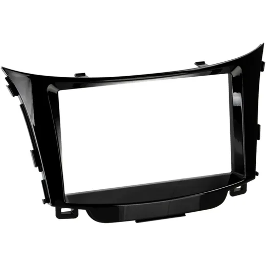 Radioblende 2-DIN für Hyundai i30 schwarz_1