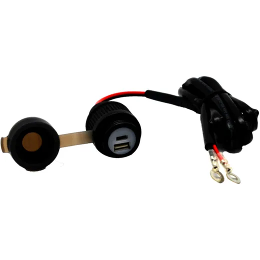 Double USB Socket for Motorcycles with Quick Charge 3.0_0