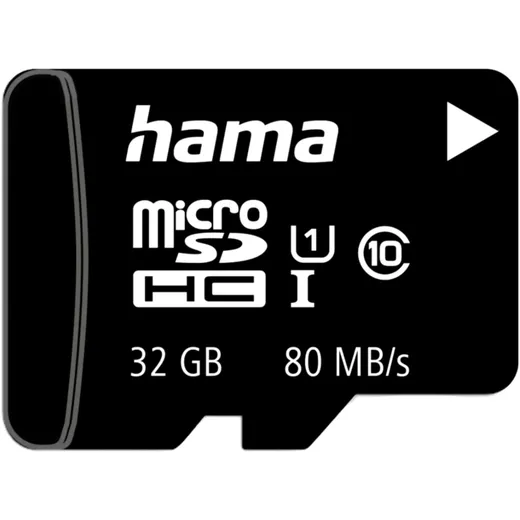 microSDHC Memory Card 32GB 80MB/s UHS-I with Adapter_0