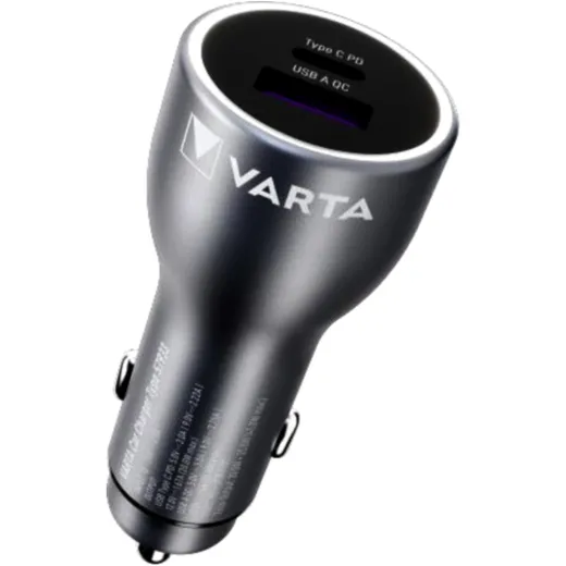 VARTA USB Car Charger with Dual USB Ports