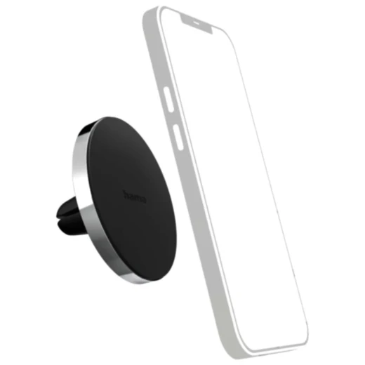 Magnetic Vent Mount "Lock" for Smartphones – Compatible with iPhone
