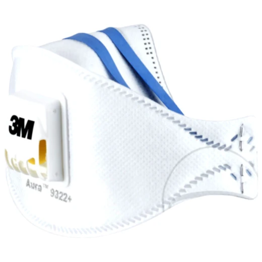 3M™ Aura™ FFP2 Comfort Respirator 9322+, 2 Pieces