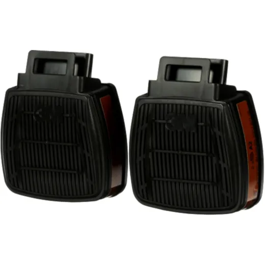 3M™ Secure Click™ Kombinationsfilter D8055, A2 für Halbmasken