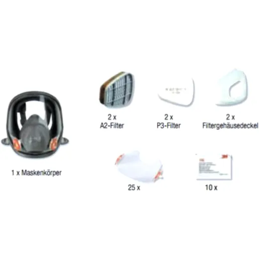 VOLLMASKE STARTER KIT for Motorcyclists L_0