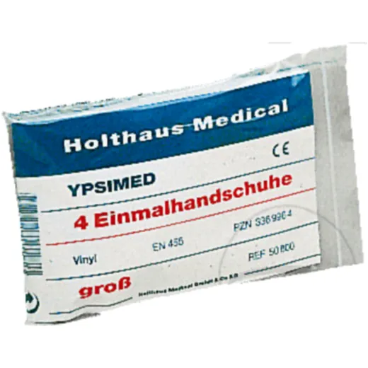 First Aid Vinyl Gloves for Emergency Use