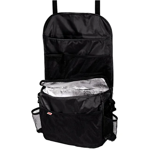 Car Backseat Organizer with Insulated Pocket for Drinks_0