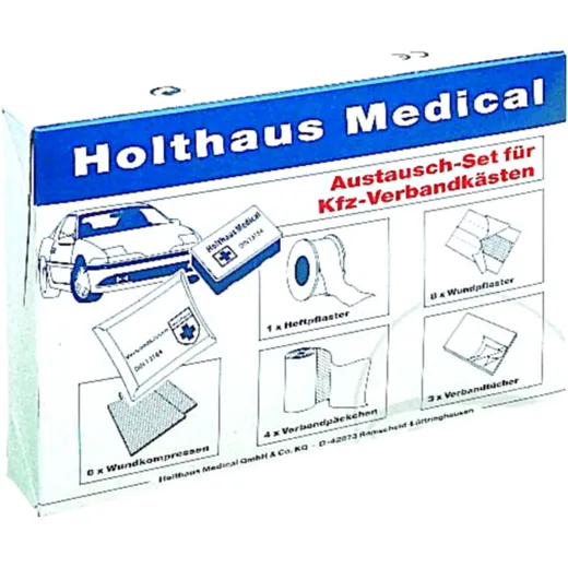 CAR FIRST AID KIT REPLACEMENT KIT
