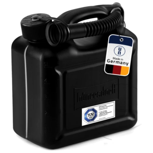Fuel Canister 5L Black for Motorcycles