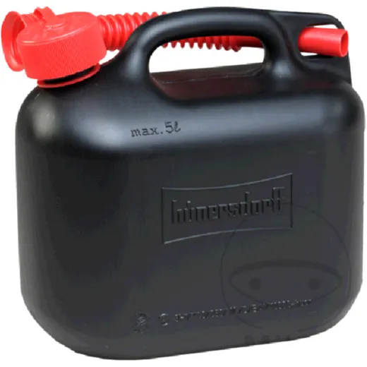 Kraftstoffkanister schwarz 5 Liter
