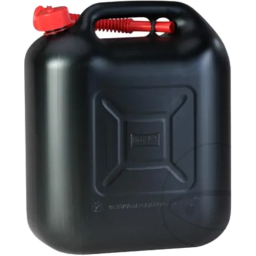 Kraftstoffkanister 20L schwarz UN-zugelassen HD-PE