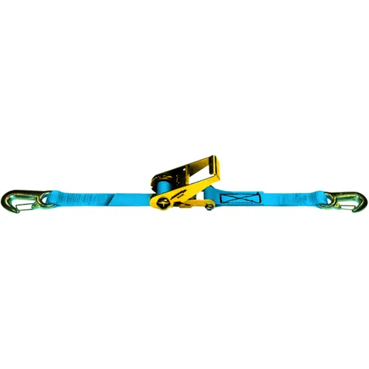 Zurrgurt 25 mm/3,4 m mit Ratsche und Karabinerhaken