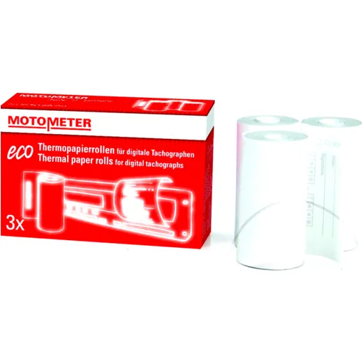 Tachograph Thermopapier - 3 Rollen für: Actia, Siemens VDO