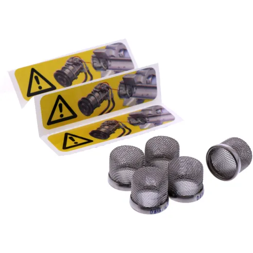 Siebfilter 15.7 mm 5 Stück – Kompressor Schutzfilter
