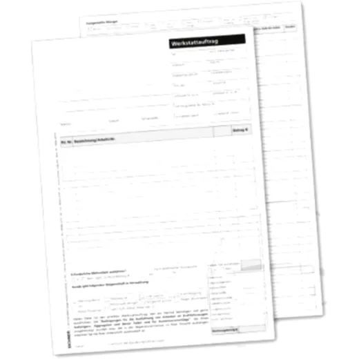 A4 White Work Cards - Pack of 500 Sheets