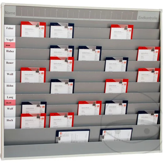 Vehicle Workshop Planner A4 10 Slides 1580 x 1282 x 76 mm