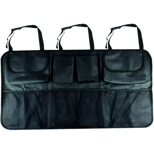 Trunk Bag with Cooler Compartment and 8 Pockets for Cars