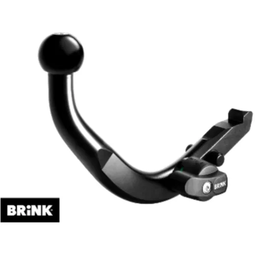 Brinkmatic removable towing device for motorcycles